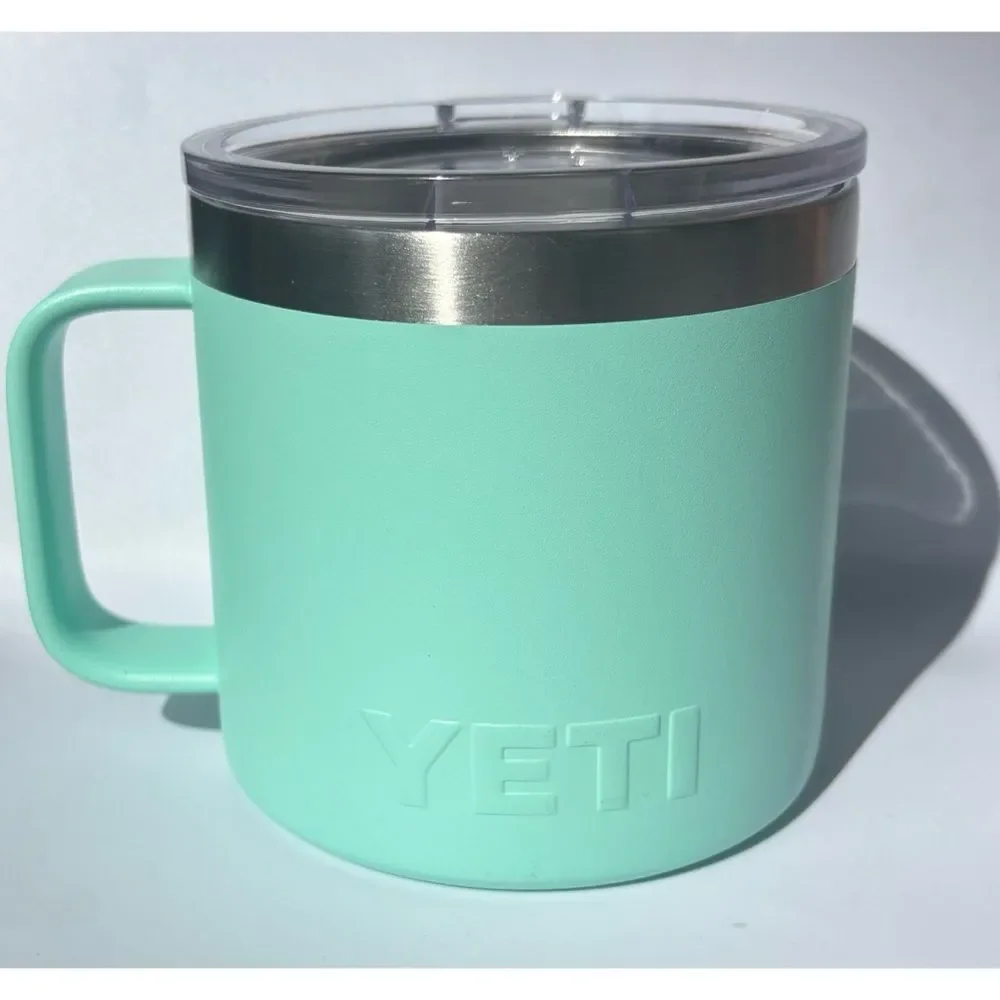 Yeti Rambler Stackable Mug in Seafoam ~ 14Oz